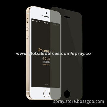 Scratch-proof Premium Tempered-glass Screen Protector for iPhone 5/5S/5C, with High-definition